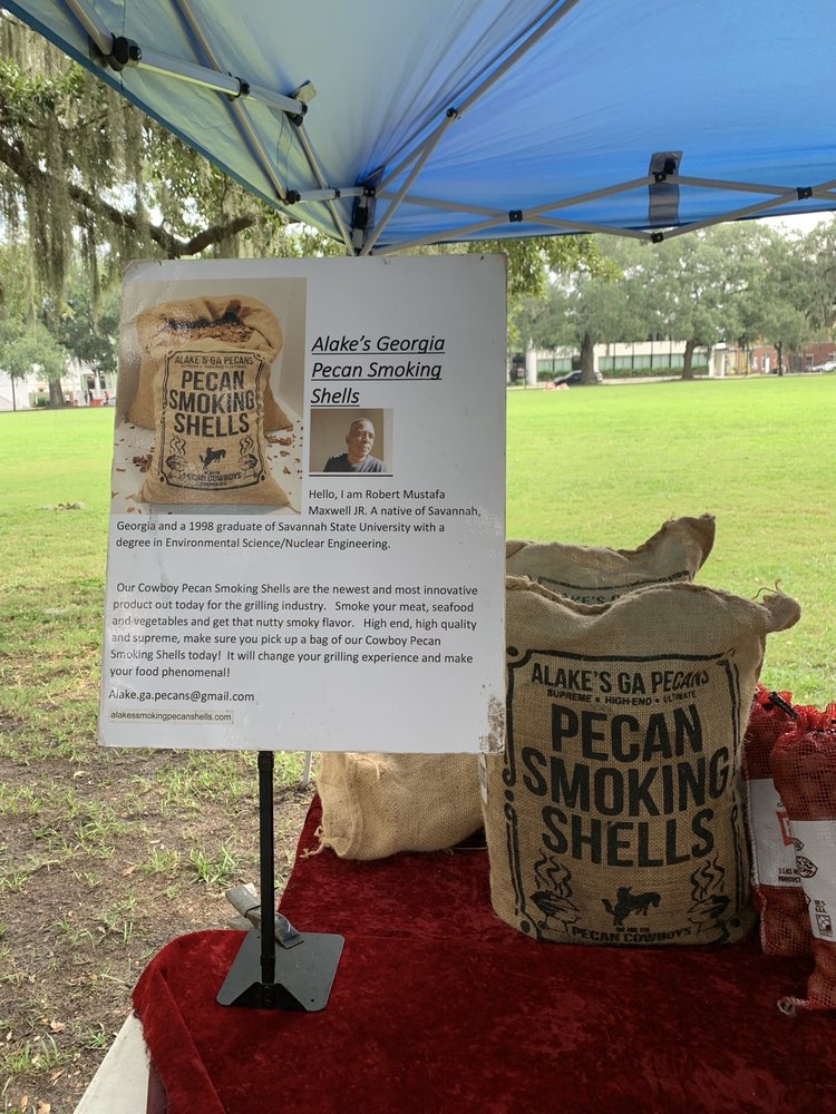 ALAKE’S PECAN SMOKING SHELLS 2 W Gaston St, Savannah,