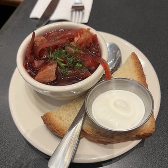 Veselka - Ukrainian Borscht - Quart - Ukrainian Near Me - New York, New York Veselka - Ukrainian Borscht - Quart - Ukrainian Near Me - New York, New York