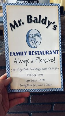Mr. Baldy's Family Restaurant by null