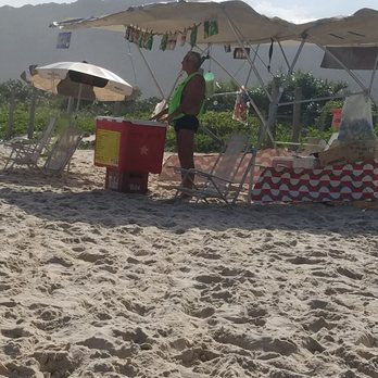 Praia de Grumari - That's the owner of the barraca - Beaches Near Me - Rio de Janeiro, RJ