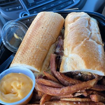 Hangry's - Philly Cheese with Cheese Fries - Burgers Near Me - Chicago, Illinois Hangry's - Philly Cheese with Cheese Fries - Burgers Near Me - Chicago, Illinois