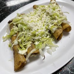 Taqueria El Burrito  - 4 Chicken Flautas