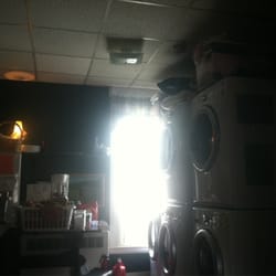 The Lakeshore House - Sweetest washer/dryer setup ever!
