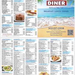 Rehoboth Diner - Online menu