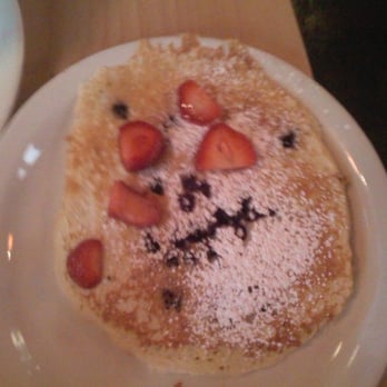 The Peach Cafe - 1 Blueberry Pancake - New American Near Me - Monrovia, California