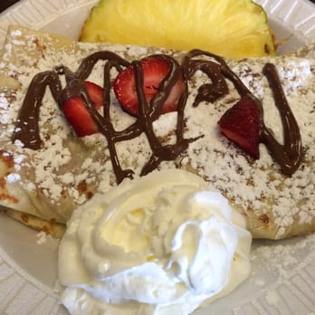 Bonjour Montclair Cafe - Strawberry Nutella crepe - Creperies Near Me - Montclair, New Jersey Bonjour Montclair Cafe - Strawberry Nutella crepe - Creperies Near Me - Montclair, New Jersey