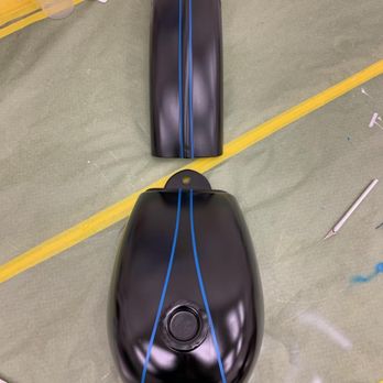 Rock & Roll Custom Paint Works - Tank and fender - Body Shops Near Me - Anaheim, California