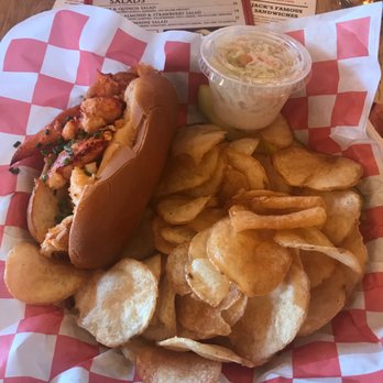 Jack's Surf & Turf - Seafood & Steak - Lobster Roll with Chips - Seafood Near Me - Montclair, New Jersey
