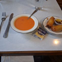 The Alley Connection - The soup and egg rolls. The main corse was so good I forgot to take a picture!