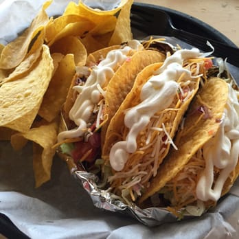 Xochimex Cantina Grill - 3 ground beef tacos - Mexican Near Me - Miami, Florida
