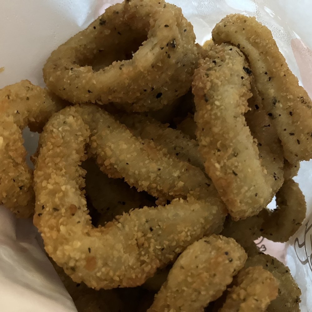 Moon & Flower House - Squid Rings - pass on these - Burgers Near Me - Boston, Massachusetts Moon & Flower House - Squid Rings - pass on these - Burgers Near Me - Boston, Massachusetts