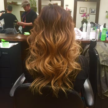 John Q Salon - Balayage ombré. Got many compliments for Chau's work. - Hair Salons Near Me - Garden Grove, California