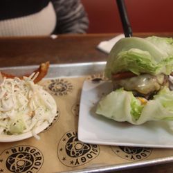 Burgerology - Huntington - Lettuce wrap