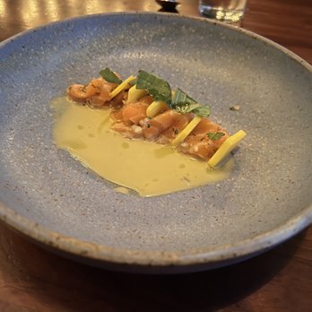 Uchi Houston - Special off menu salmon for my birthday - Sushi Bars Near Me - Houston, Texas
