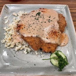 Breaded Pork Sahneschnitzel Breaded Pork Sahneschnitzel