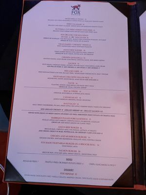 Menu photo 8 The Fox Harlem Manhattan, NY