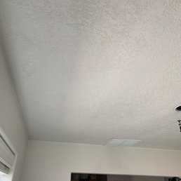 PatchMaster - We repaired, matched the ceiling texture and blended in the paint - Drywall Installation & Repair Near Me - Portland, Oregon
