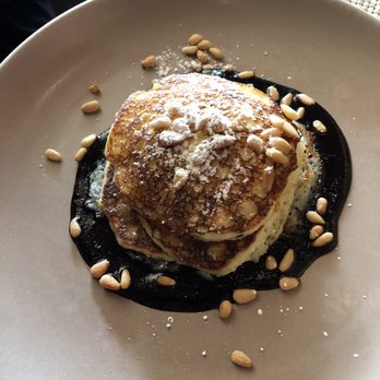 Solbar - Lemon ricotta pancakes (half order) - New American Near Me - Calistoga, California Solbar - Lemon ricotta pancakes (half order) - New American Near Me - Calistoga, California