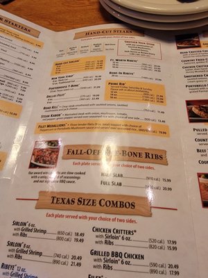 Menu photo 2 Texas Roadhouse Hickory, NC Menu photo 2 Texas Roadhouse Hickory, NC