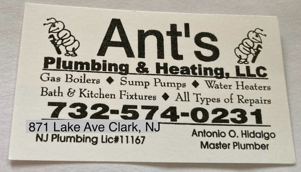 Ant’s Plumbing & Heating Logo