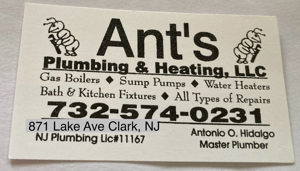 Slide of Ant’s Plumbing & Heating