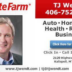 TJ Wendt - State Farm Insurance Agent - Ad powered by: YPC Media