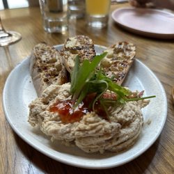 Lenoir - SMOKED FISH DIP // toast points, pepper jelly