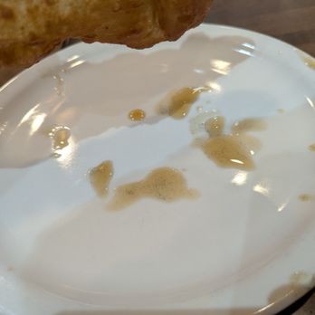 Thunderbird Lodge Cafeteria - Puddle of disgusting oil under the frybread - Breakfast & Brunch Near Me - Chinle, Arizona Thunderbird Lodge Cafeteria - Puddle of disgusting oil under the frybread - Breakfast & Brunch Near Me - Chinle, Arizona