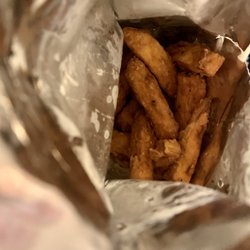 Thai For You - Sweet potato fries in the warm bag