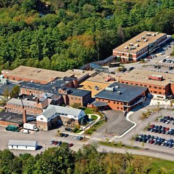Monadnock Community Hospital - An aerial photo of the Monadnock Community Hospital