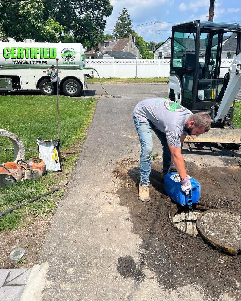 Slide of Certified Cesspool Service Suffolk County | Cesspool Pumping
