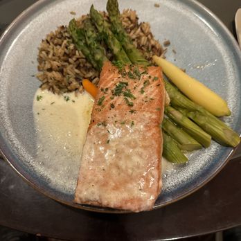 ABQ Grill - GRILLED SALMON - Wine Bars Near Me - Albuquerque, New Mexico