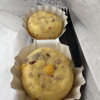 Foxtail Coffee - Bacon & Cheese Egg Bite - Coffee & Tea Near Me - Daytona Beach, Florida