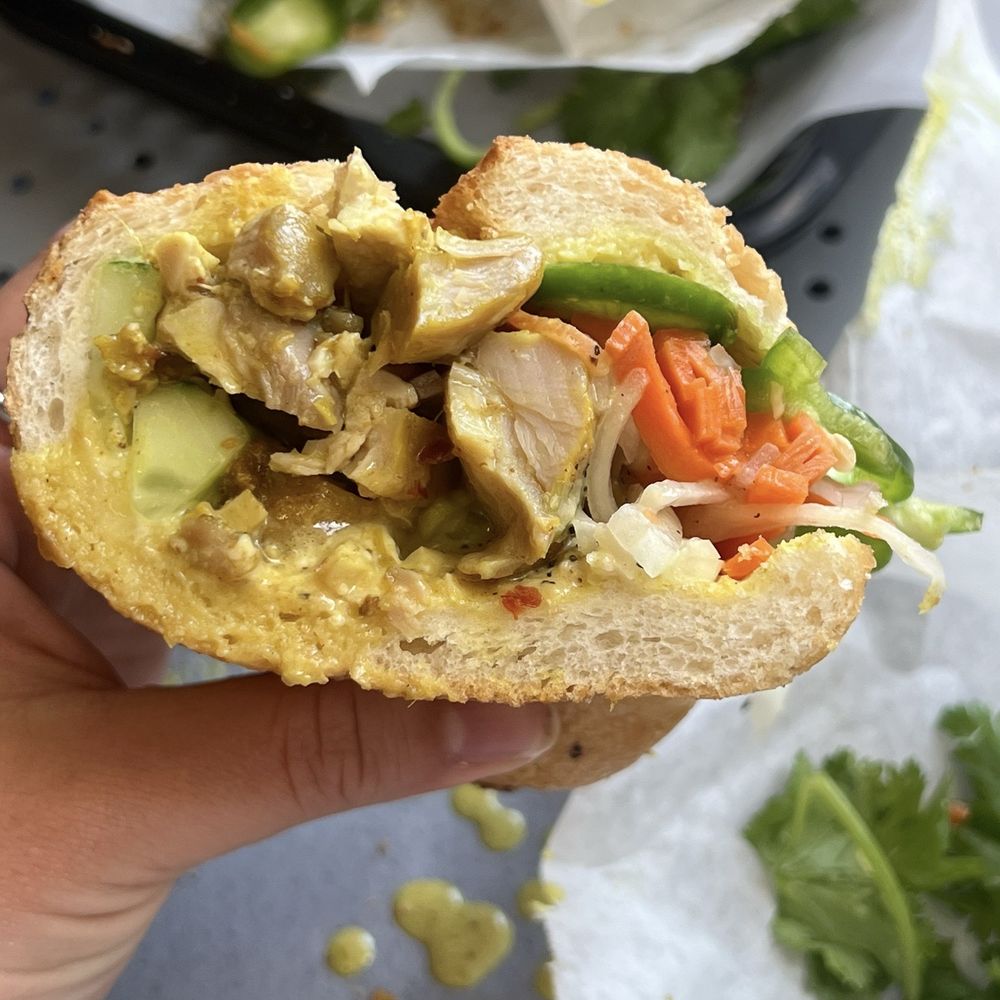 Curry Chicken Sandwich