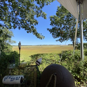Fisherman's Catch Restaurant - Wells - View from the deck, overlooking the ? Coastal marsh? - Seafood Near Me - Wells, Maine Fisherman's Catch Restaurant - Wells - View from the deck, overlooking the ? Coastal marsh? - Seafood Near Me - Wells, Maine