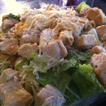 Burger Basket - Chicken Caesar salad! - Burgers Near Me - Corona, California