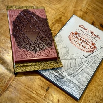 Old World Coffee Roasters - Semi local chocolate that was on display, it was fine, nothing special. Very pretty though - Coffee & Tea Near Me - Reno, Nevada