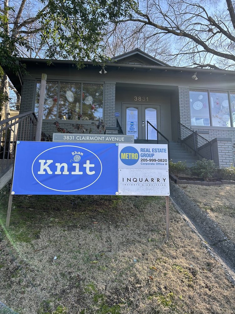 KNIT B’HAM Updated September 2024 3831 Clairmont Ave, Birmingham