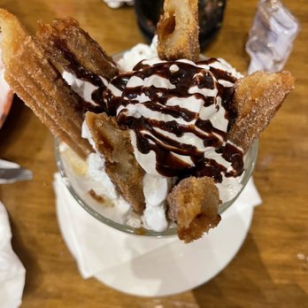 Mi Cocina Mexican Grill - Churros with Ice Cream - Mexican Near Me - La Verne, California Mi Cocina Mexican Grill - Churros with Ice Cream - Mexican Near Me - La Verne, California