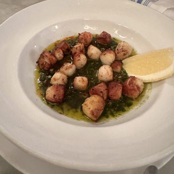 Neptune Oyster - Bay Scallops with Chimichurri - Seafood Near Me - Boston, Massachusetts