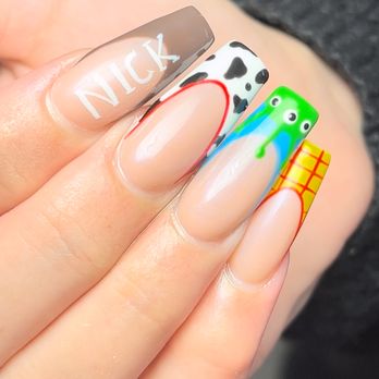 Posh Nails & Spa - Disney toy story design nails - Nail Salons Near Me - Tampa, Florida Posh Nails & Spa - Disney toy story design nails - Nail Salons Near Me - Tampa, Florida