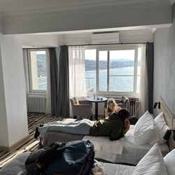 Erzurumlu Kemal Otel - Our 'Family Room' accommodated 5. With the best view in town!