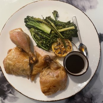 Blue Duck Tavern - Pasture raised half chicken - New American Near Me - Washington, DC, District of Columbia