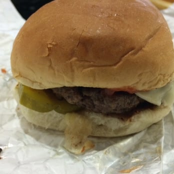 Fancy Bagels - Southington - Flat top cheeseburger with ketchup, mustard, and pickles. - Burgers Near Me - Southington, Connecticut Fancy Bagels - Southington - Flat top cheeseburger with ketchup, mustard, and pickles. - Burgers Near Me - Southington, Connecticut