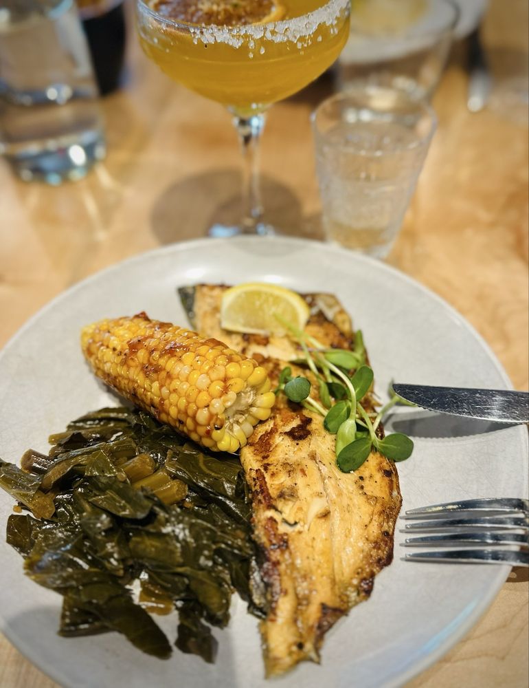 Food from The Speckled Trout Restaurant and Bottle Shop