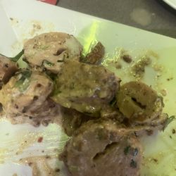 Achari Chaap After devouring half Of it we took the picture