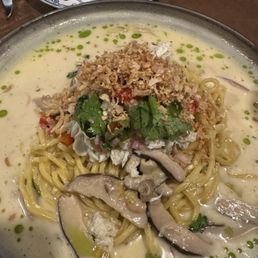 Crab Lo Mein. Delicious. Crab Lo Mein. Delicious.