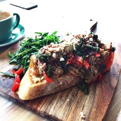 The Nook Wholefoods - Slow roasted lamb bruschetta