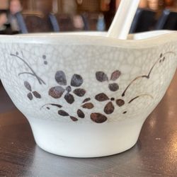 Fuji Japanese Steak House - Nice cup for Miso Soup but soup was barely ok