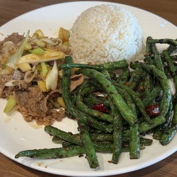 Jiang Nan - Stir-Fried Beef with Scallions, Dry-Fried Green Beans - Chinese Near Me - Irvine, California